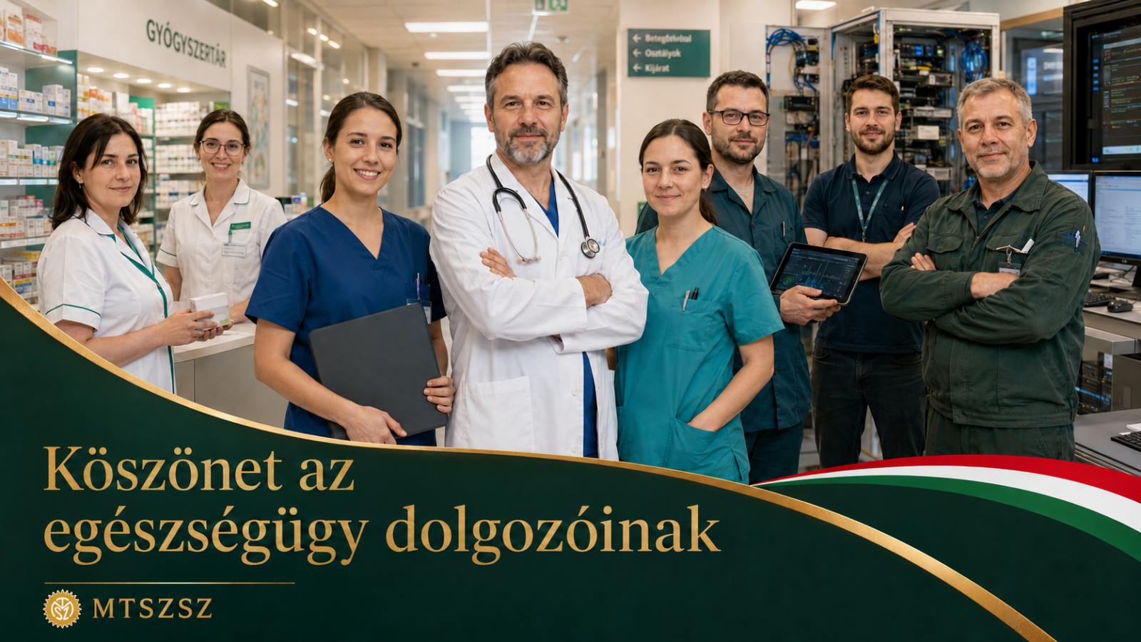 Semmelweis-nap alkalmából köszöntjük az egészségügyben dolgozó munkavállalókat